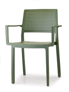 EMI - Technopolymer chair with armrests _ SCAB DESIGN